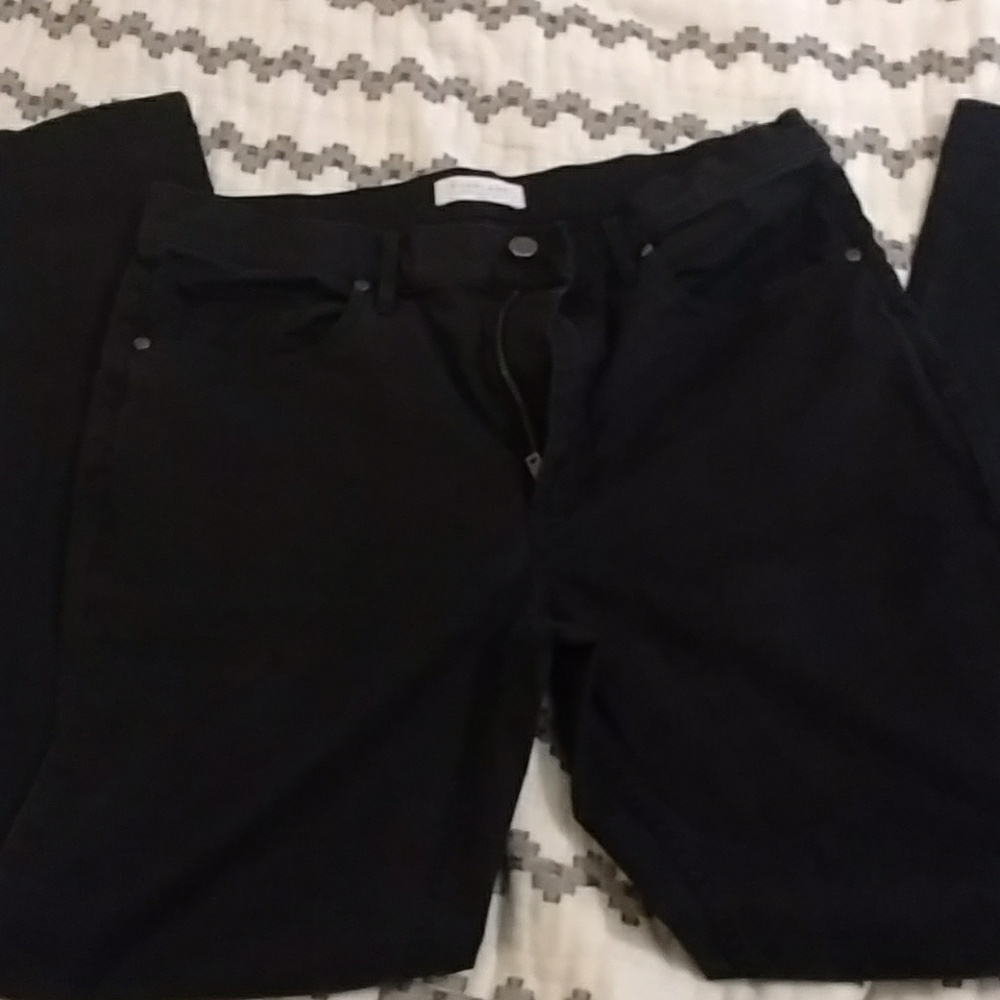 Everlane Black Straight Leg Denim